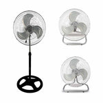 Ventilador 3 en 1 Circular De Aire Piso y Pared 18 Pulg