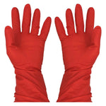 Guante Hule Latex Multiusos Clasico Rojo No.8 Talla Mediana YEILITE Ferreabasto