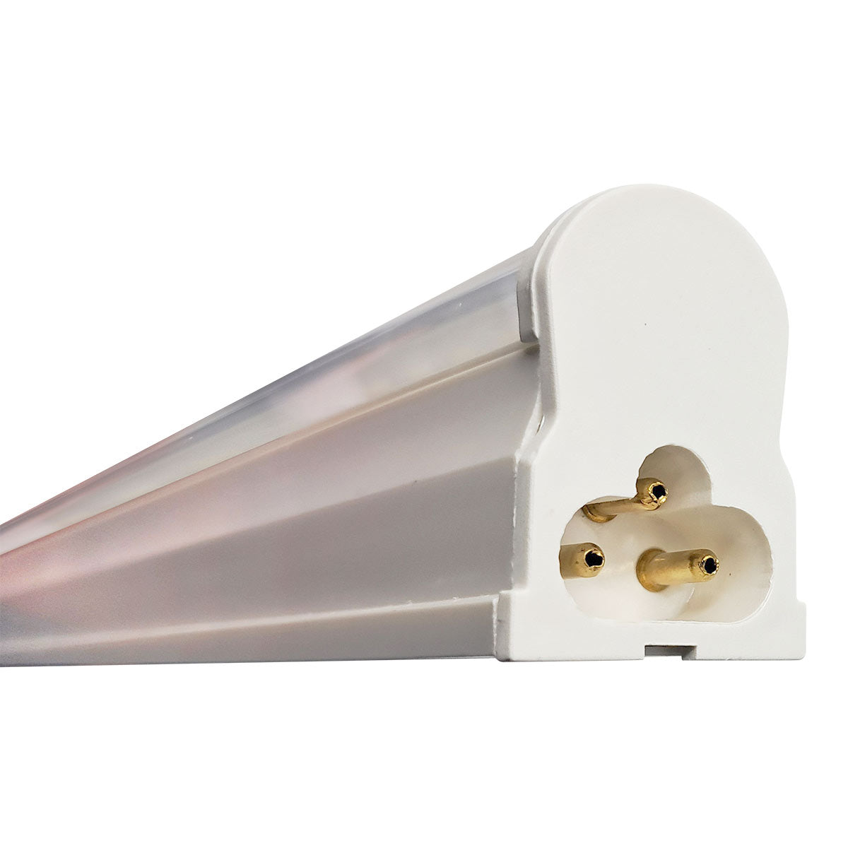 Tubo Led Regleta Interconectable Transparente 1.2M 6500K Luz Fria