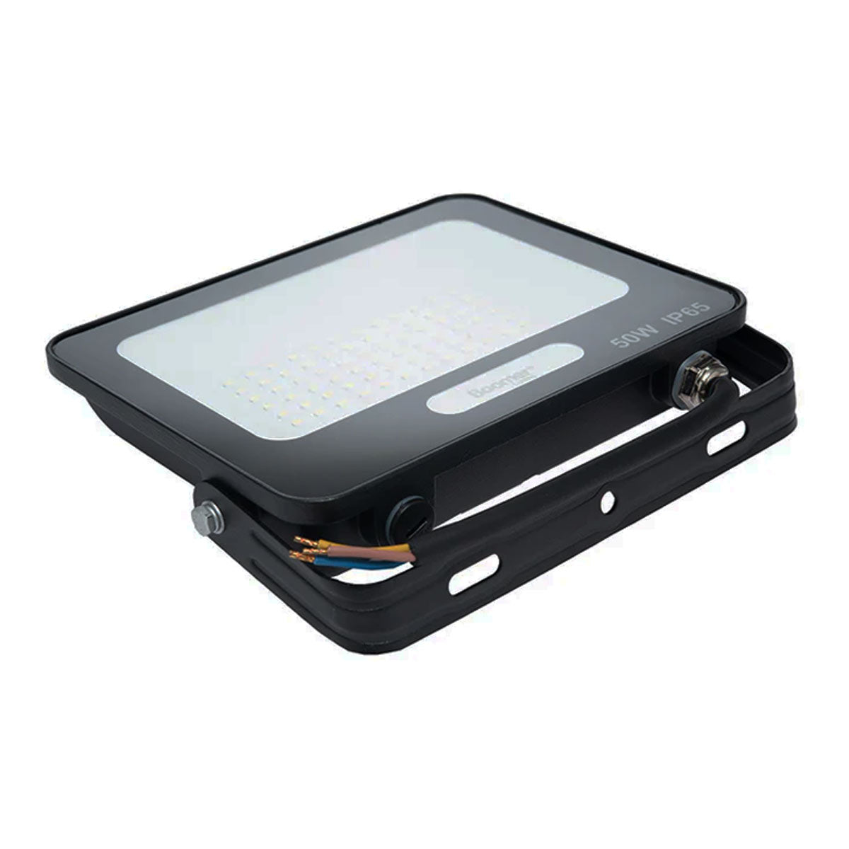 Lampara Reflector Led Exterior 50W 6500K Luz De Dia Negro