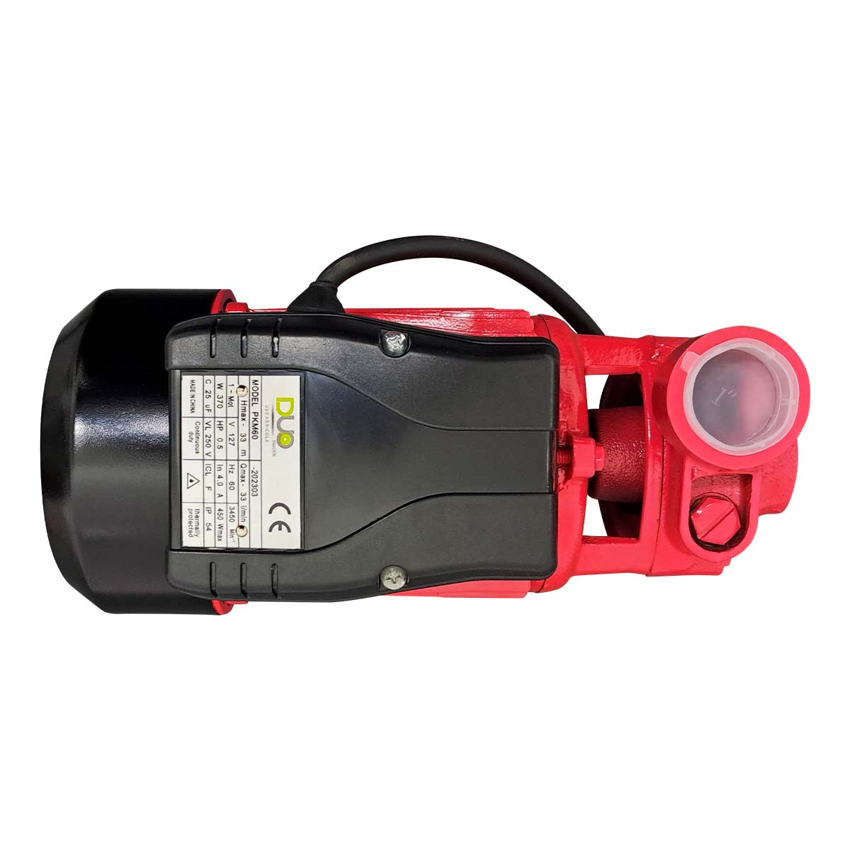 Bomba De Agua Periferica Duo 1/2Hp 370W Igoto