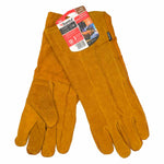 3Pz Par De Guantes De Carnaza Largo Para Soldar Unitalla SANTUL Ferreabasto