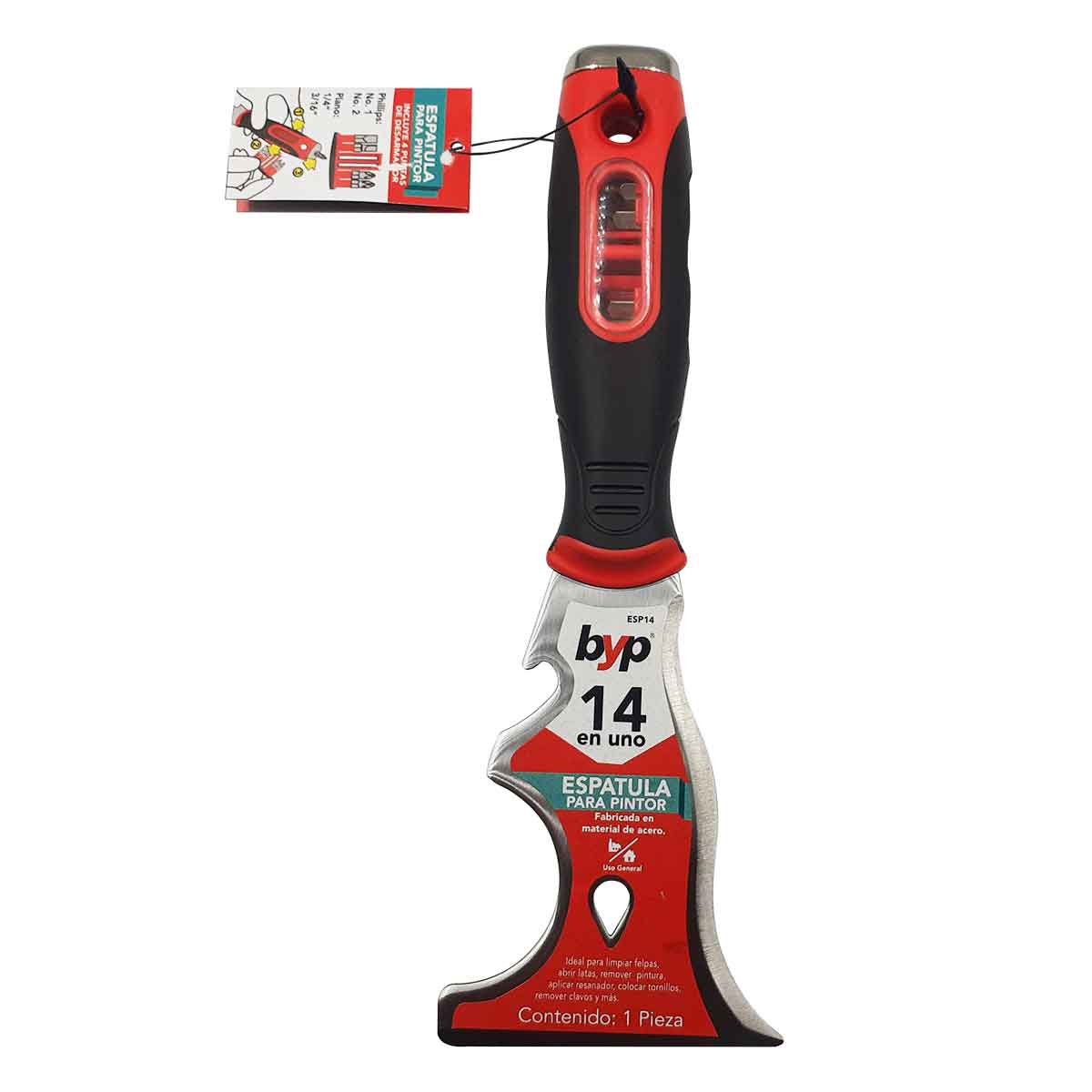 Espatula Multifuncional Pro 14 en 1 Para Pintor Esp14 Byp BYP Ferreabasto