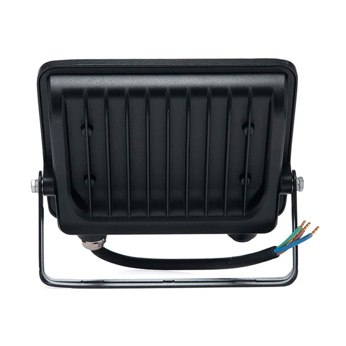 Lampara Reflector Led Exterior 30W 6500K Luz De Dia Negro