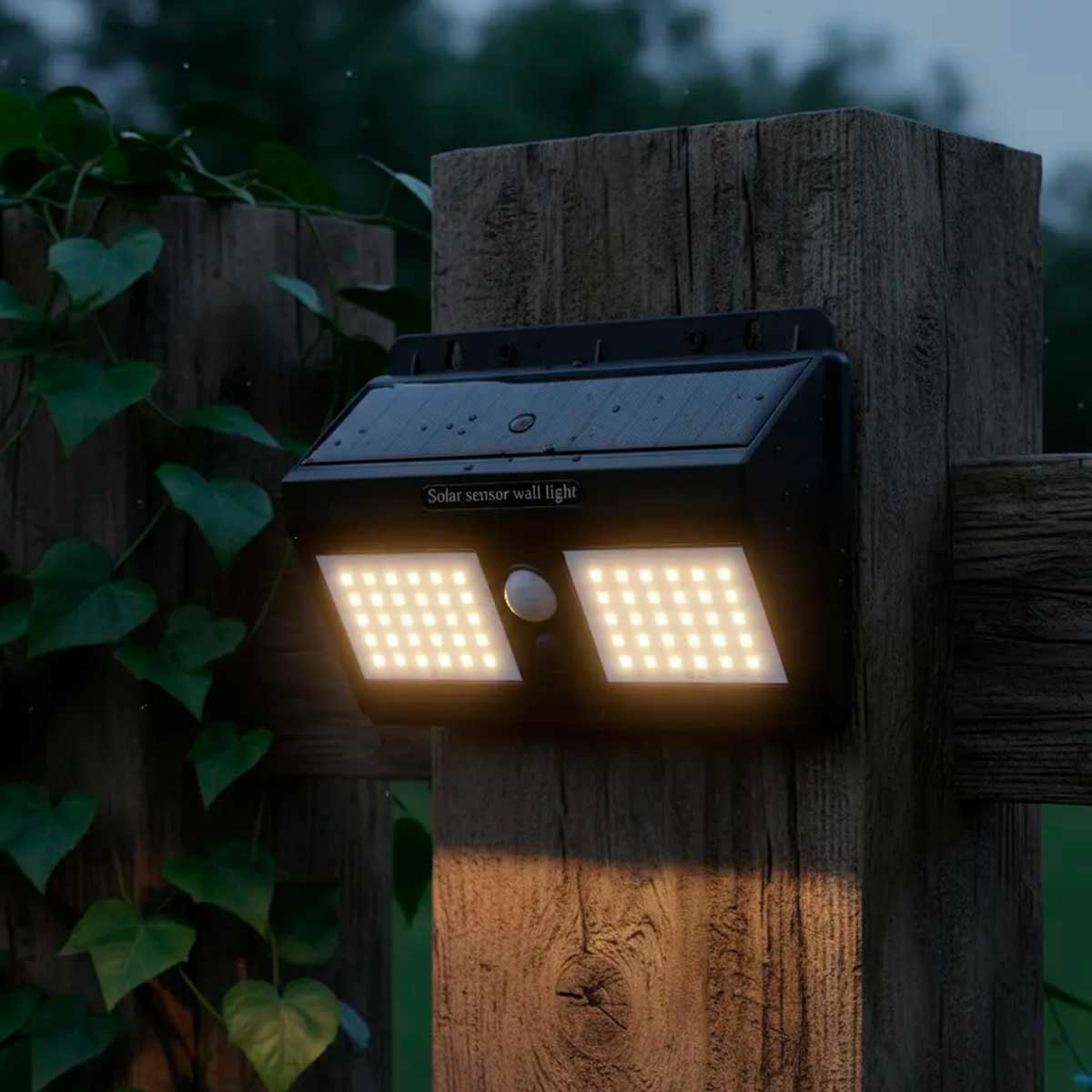 Reflector Lampara Solar Led Exterior 20W Sensor Movimiento PEACE QUIET IMPORT SA DE CV (WANERGY) Ferreabasto