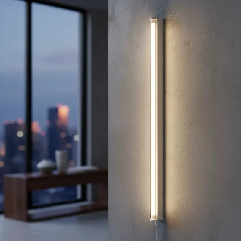 Tubo Led Regleta Interconectable Transparente 60cm 9W Luz Fria IGOTO Ferreabasto