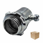 25 Pzs Conector Para Tubo EMT Acero Galvanizado De 1/2 Pulg ARGOS Ferreabasto