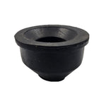 Conector Hule Para Lavabo 2 X 1 1/4 Pulgadas Negro