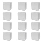 Pack 12Pzs Caja Estanca Lisa CCTV Presion 8x8x4.5 IP55 Argos Ferreabasto Ferreabasto