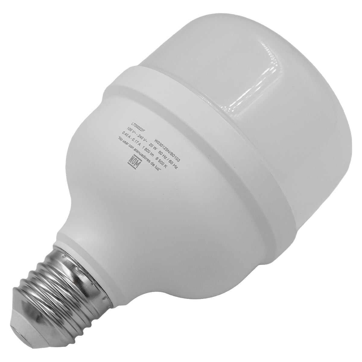 Lampara Led De Alta Potencia 20W Luz De Dia 1800lm 6500K