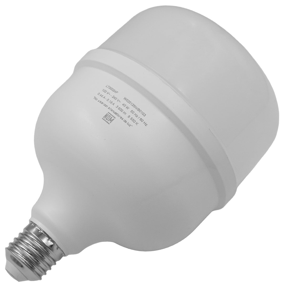 Lampara Led Alta Potencia 40W Luz De Dia 3600lm 6500K