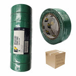 8 Pzs Cinta Aislante Electrica 9 Mts .13MM x 19MM Verde CNX Ferreabasto Ferreabasto