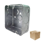 Pack 50 Pzs Caja Metalica Tipo Cuadrada Acero 4x4 Pulg Argos Ferreabasto Ferreabasto