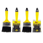 Brocha La Buena 2 1/2'' Cerda Natural Economica Byp 4 Piezas Ferreabasto Ferreabasto