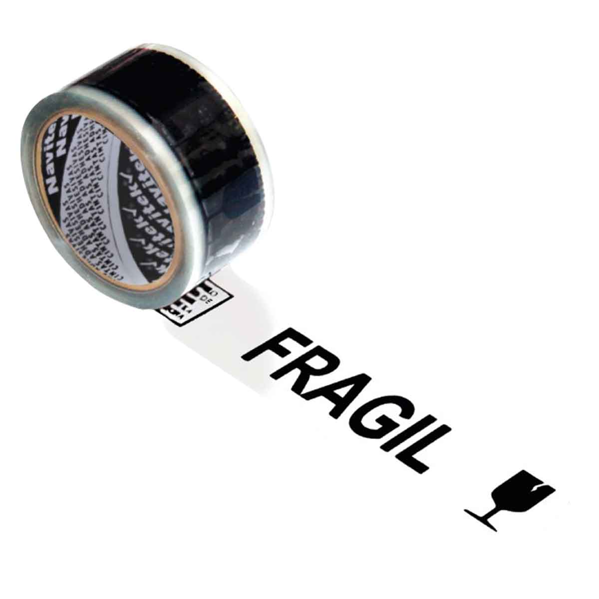Cinta Empaque Leyenda Fragil Navitek Transparente Letras Negras 48mm x 150m 3 Piezas NAVITEK Ferreabasto