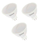 paquete 3 focos mr16 led luz fria igoto