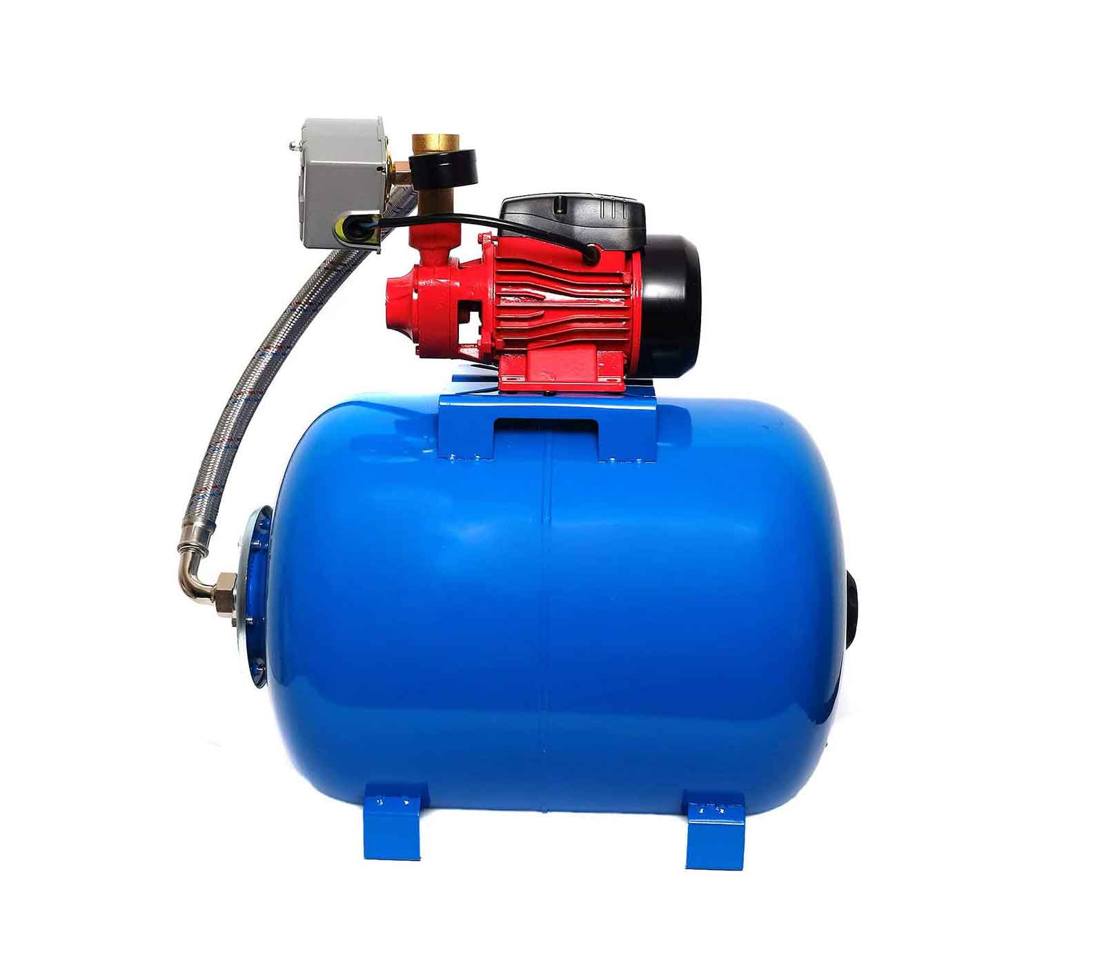 Bomba Periferica Duo 1/2Hp Y Tanque Hidroneumatico 21L Igoto IGOTO PUMPS Ferreabasto