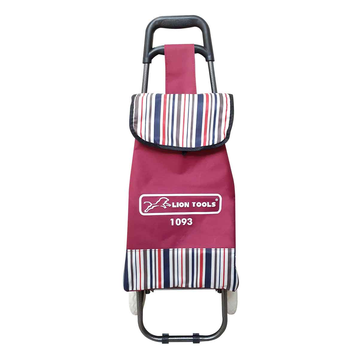 Carrito Para Mandado Multiusos Lion Tools 1093 Plegable Con Bolsa Roja LION TOOLS Ferreabasto