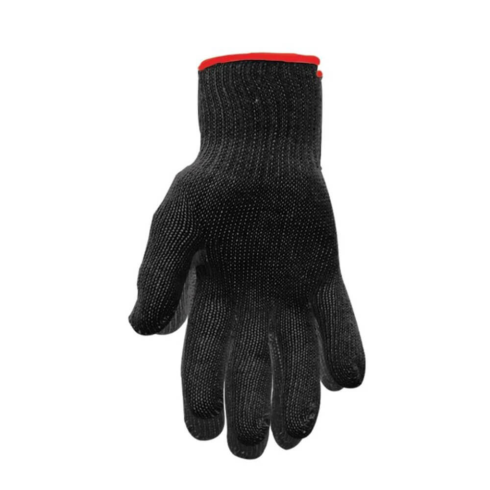Pack 2 Par Guante Poliester Algodon c/ Overlock Negro Santul SANTUL Ferreabasto