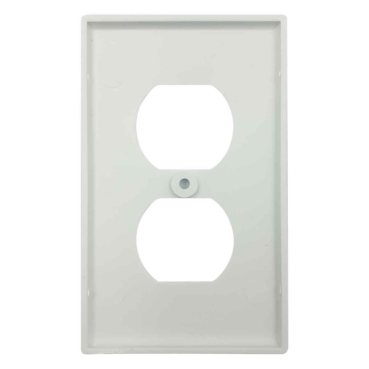 Pack 25 Placa 2 Modulos De Nylon Blanco Igoto IGOTO Ferreabasto