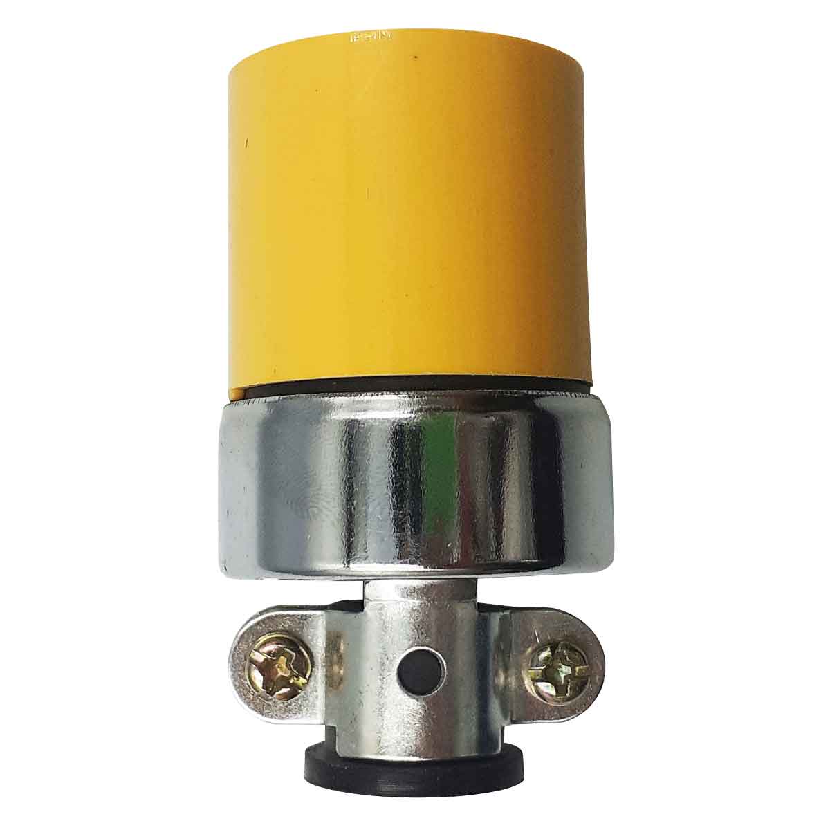 contacto amarillo abrazadera metalica igoto