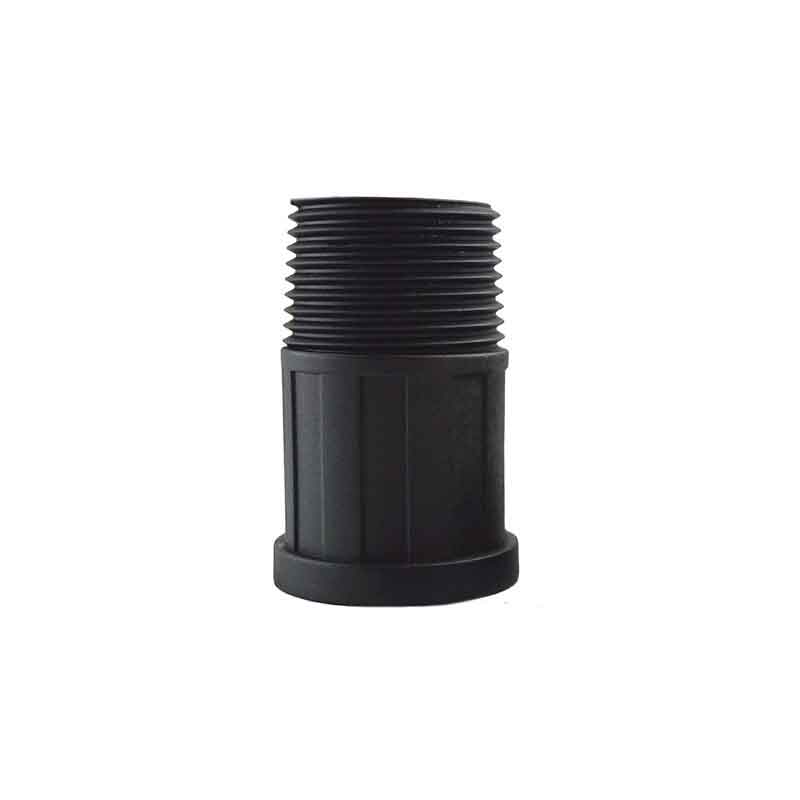 Pack 4 Niple Medidor Con Tuerca Nylon 1/2" x 3/4" Nmp13 Meer CNX Ferreabasto