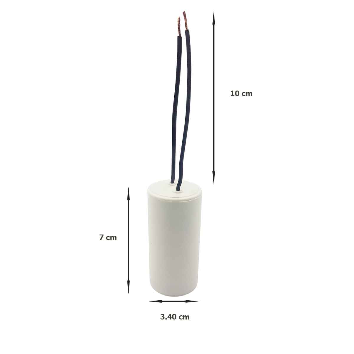 Capacitor Igoto Ref-10 20 UF Para Bombas de Agua 2 Piezas IGOTO PUMPS Ferreabasto