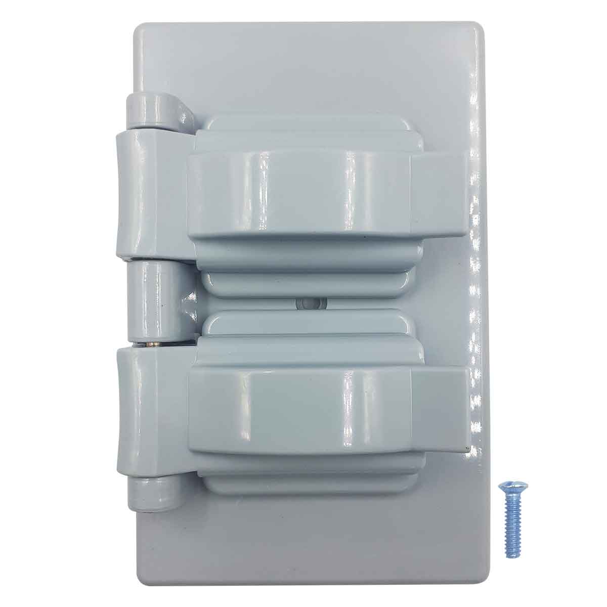 Pack 10 Placa Doble Intemperie Abs Gris Igoto IGOTO Ferreabasto