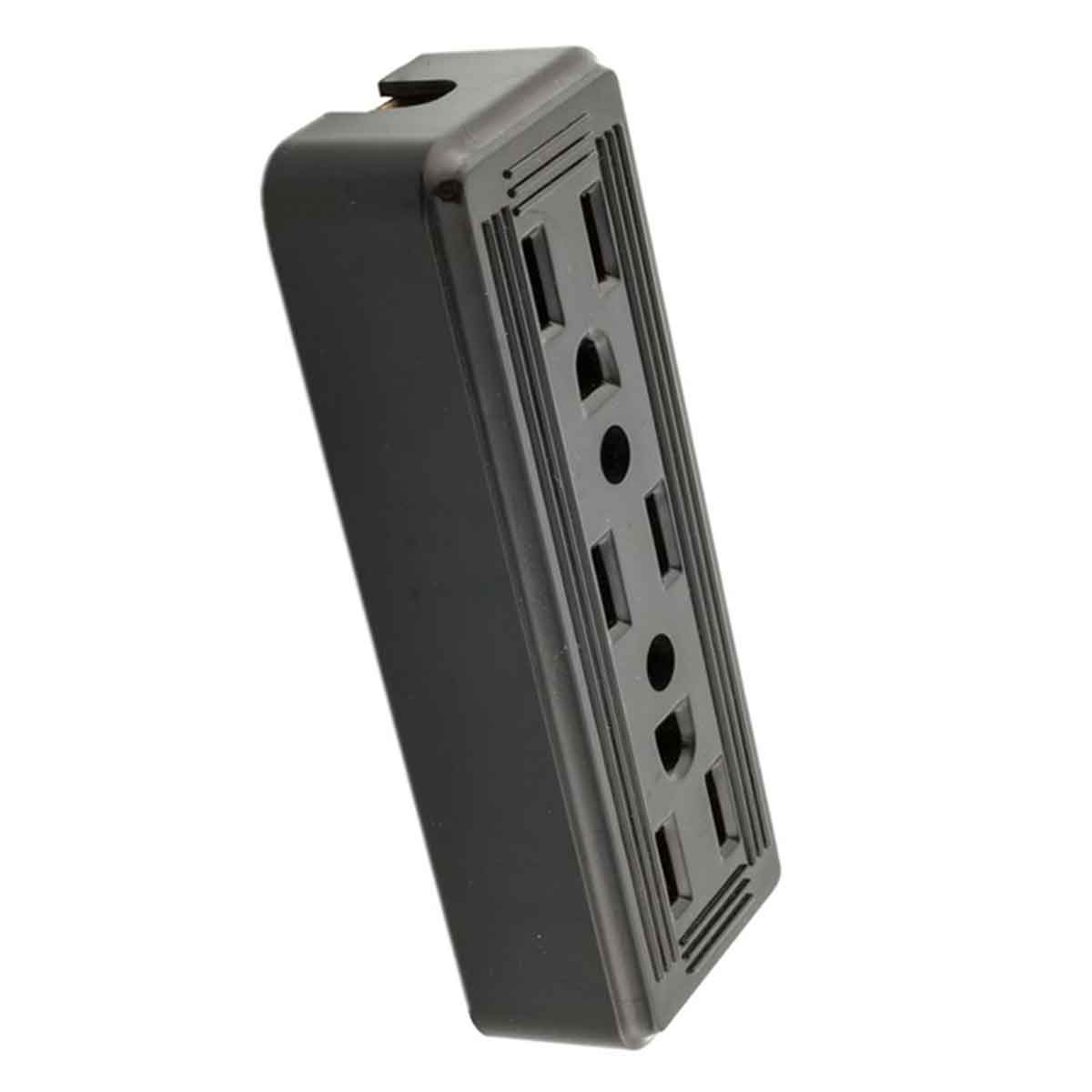 Pack 3 Contacto Base Triple Abs Negro 127V 15A Yeilite YEILITE Ferreabasto