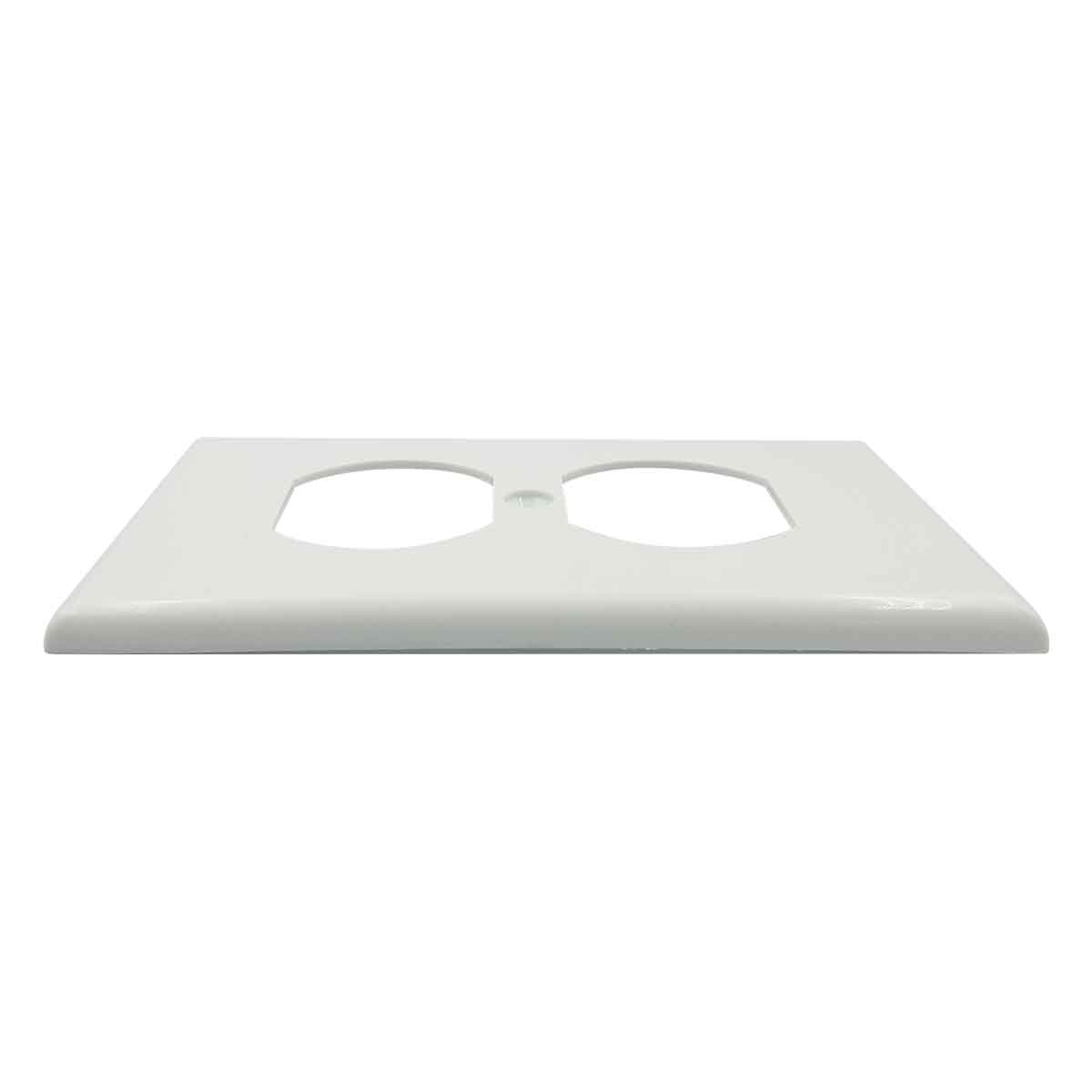 Pack 25 Placa 2 Modulos De Nylon Blanco Igoto IGOTO Ferreabasto