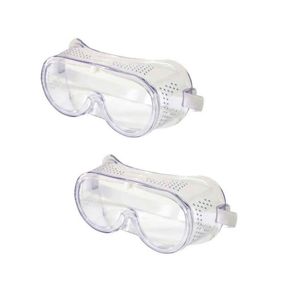 Lentes Seguridad Goggles Ajustable Transparente 2 pzas Adir ADIR Ferreabasto