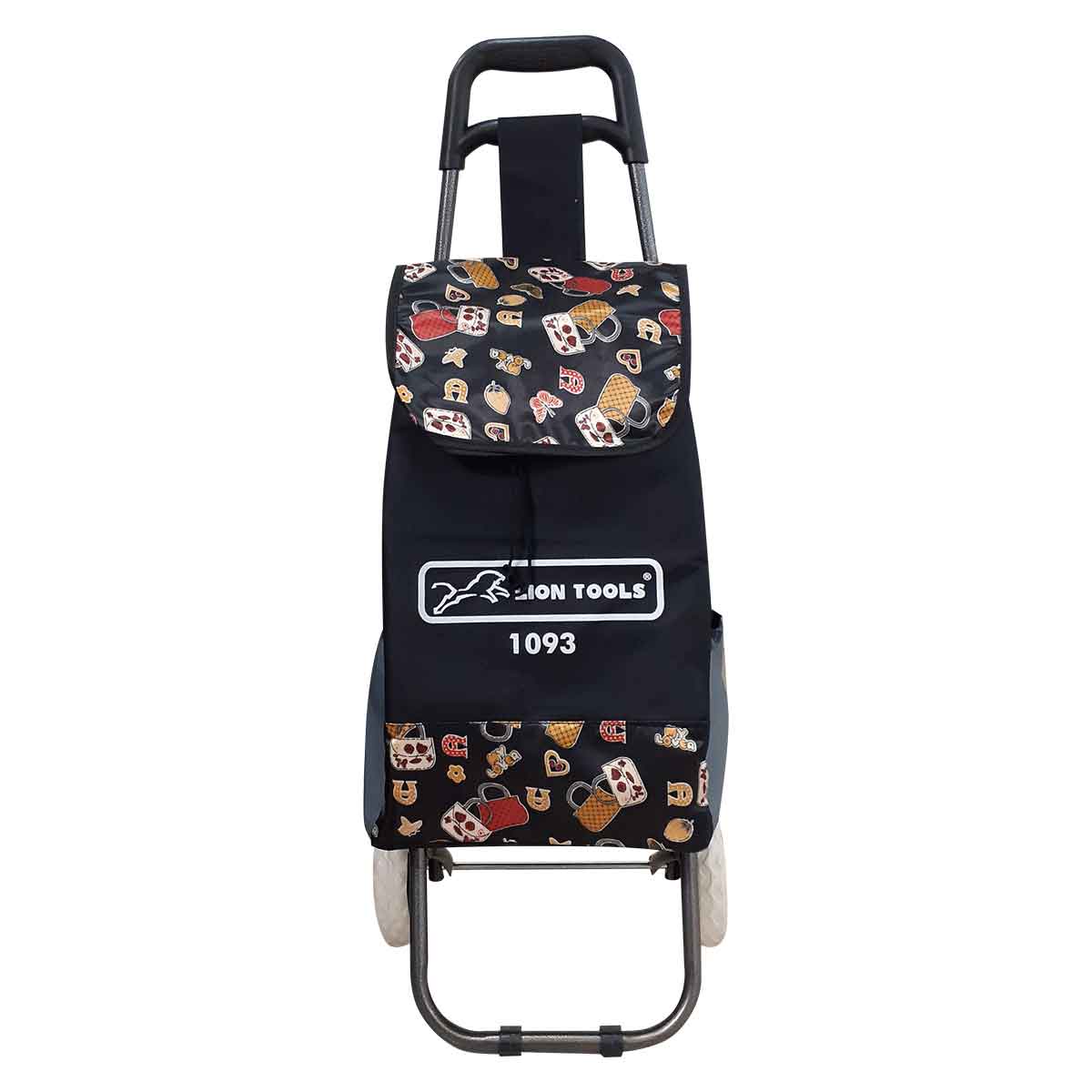 Carrito Para Mandado Multiusos Lion Tools 1093 Plegable Con Bolsa Negra LION TOOLS Ferreabasto