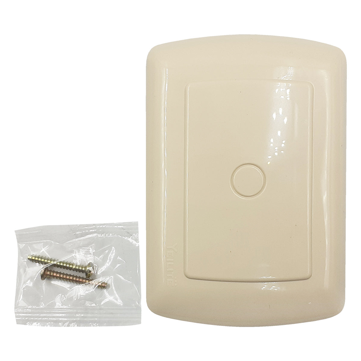 Pack 10 Placa Abs Marfil Tipo Venecia Ciega Yeilite YEILITE Ferreabasto