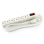 Barra Multicontacto Abs 6 Contactos 127V 15A Yeilite YEILITE Ferreabasto