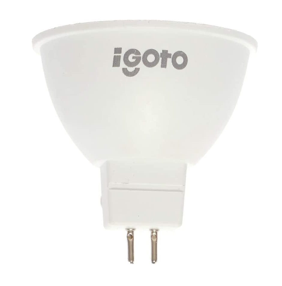 Foco Led Mr16 7W=60W 3000K Luz Calida Nom Igoto - Ferreabasto