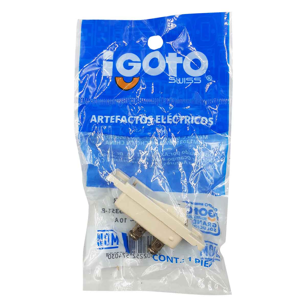 apagador sencillo igoto marfil