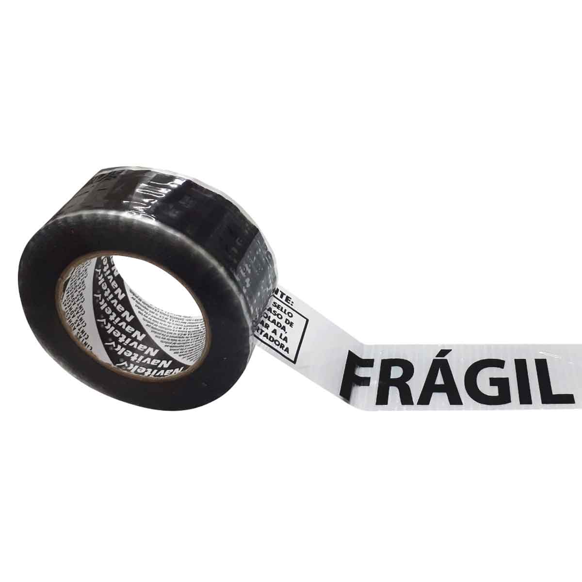 Cinta Empaque Leyenda Fragil Navitek Transparente Letras Negras 48mm x 150m 3 Piezas NAVITEK Ferreabasto