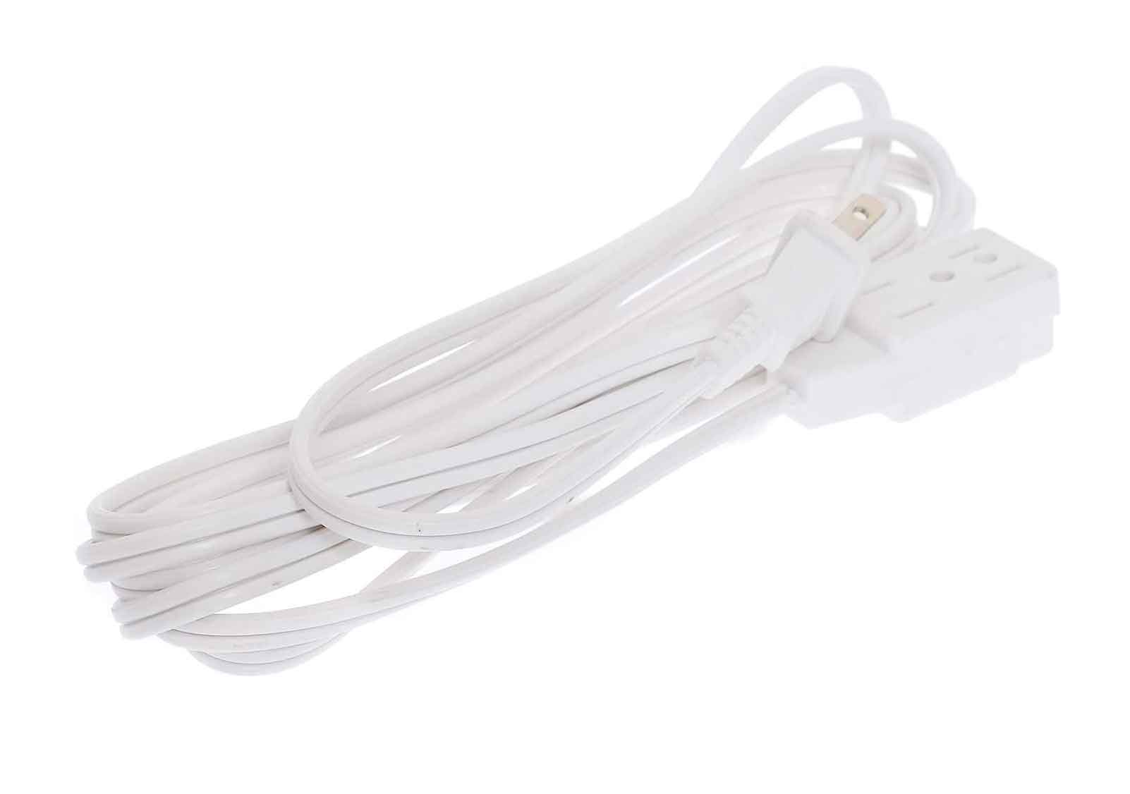 Extension Electrica Domestica Igoto 2m Blanca 2X16 Awg 5 Piezas - Ferreabasto
