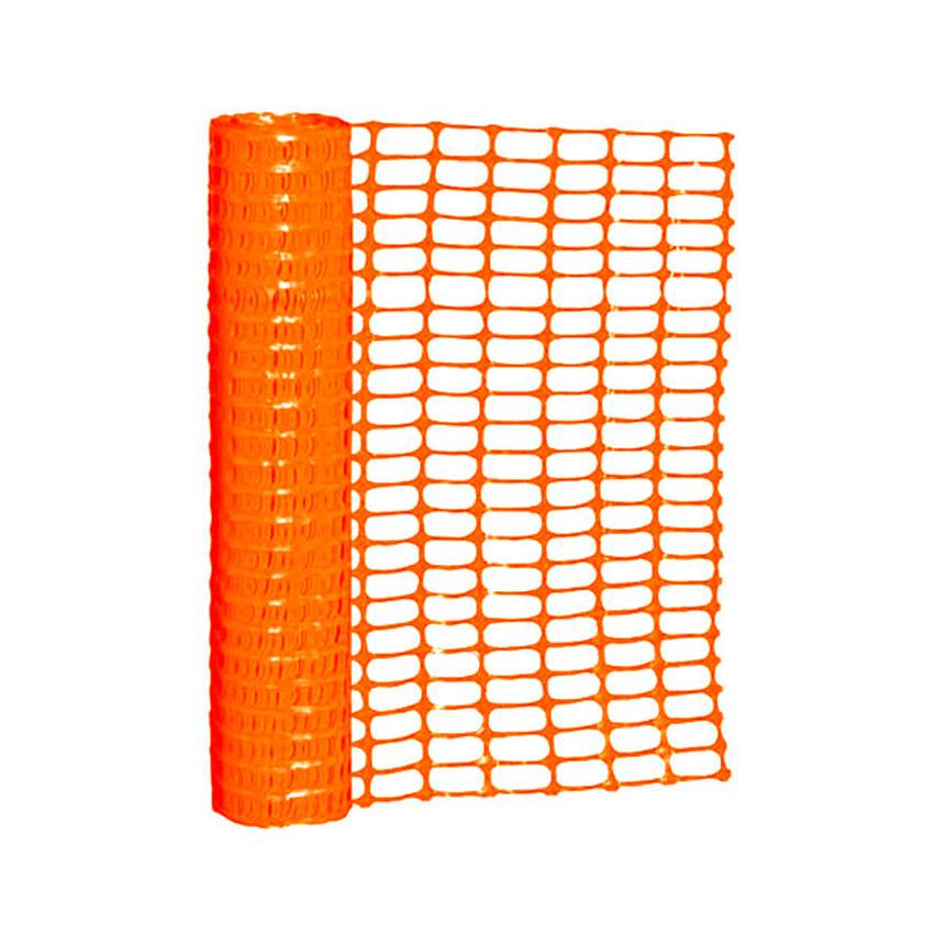 Malla Plástica Naranja para Construcción - Adir | x 30.5m - Protección en el Trabajo. – Ferreabasto