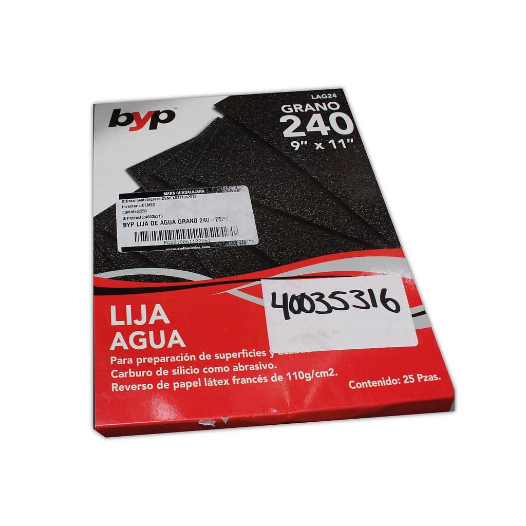 Pack 25 Lijas De Agua 9&