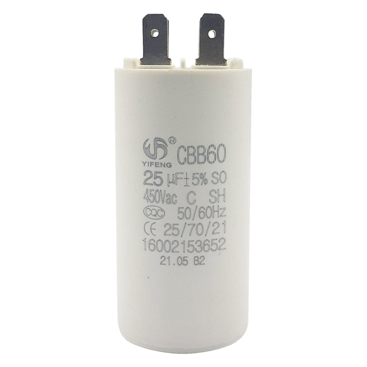 Capacitor Igoto Ref-13 25 UF Para Bomba Centrifuga 1/2 Hp 2 Piezas IGOTO PUMPS Ferreabasto