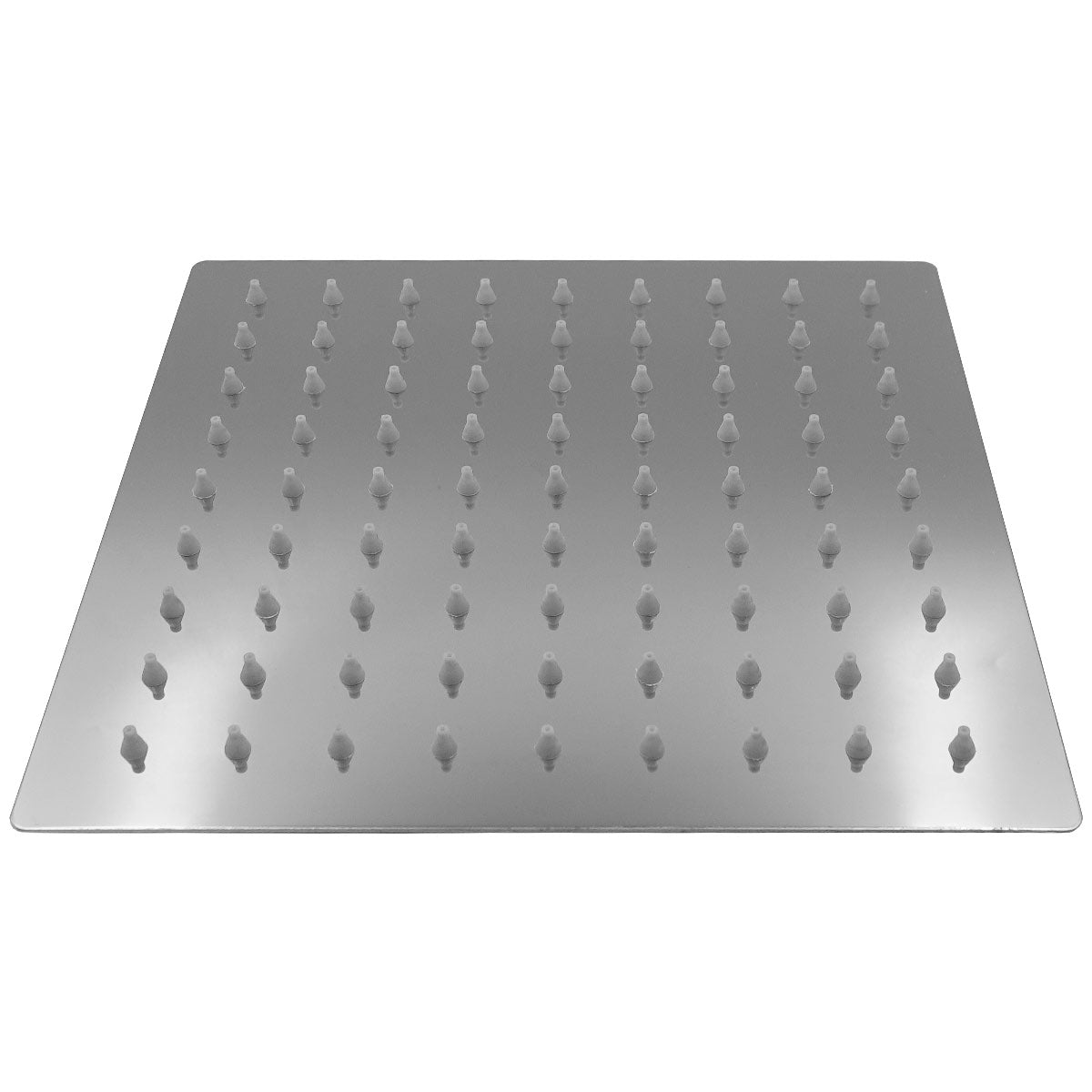Regadera Cuadrada 8" Acero Inoxidable Deluxe Meer