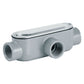 Condulet Tipo T100 De Aluminio De 1 Pulgada Gris Argos