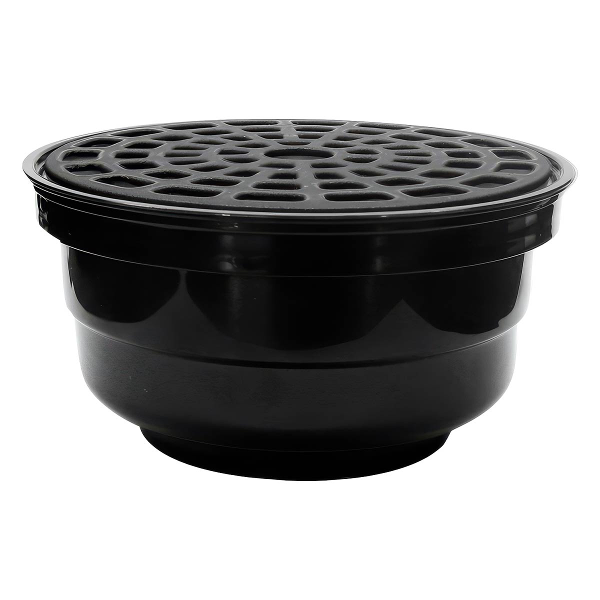 Coladera Universal Con Rejilla Tapa Higienica Antiolor Negro