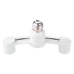 Lampara Socket Doble Dirigible 1 A 2 Focos E27