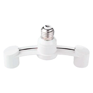 Lampara Socket Doble Dirigible 1 A 2 Focos E27