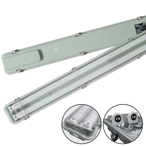 Gabinete A Prueba De Vapor Igoto Con 2 Tubos Led T8 18w Nom IGOTO Ferreabasto