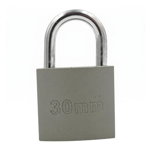 Candado De Hierro 30mm Gancho Corto Seguridad 3 Llaves