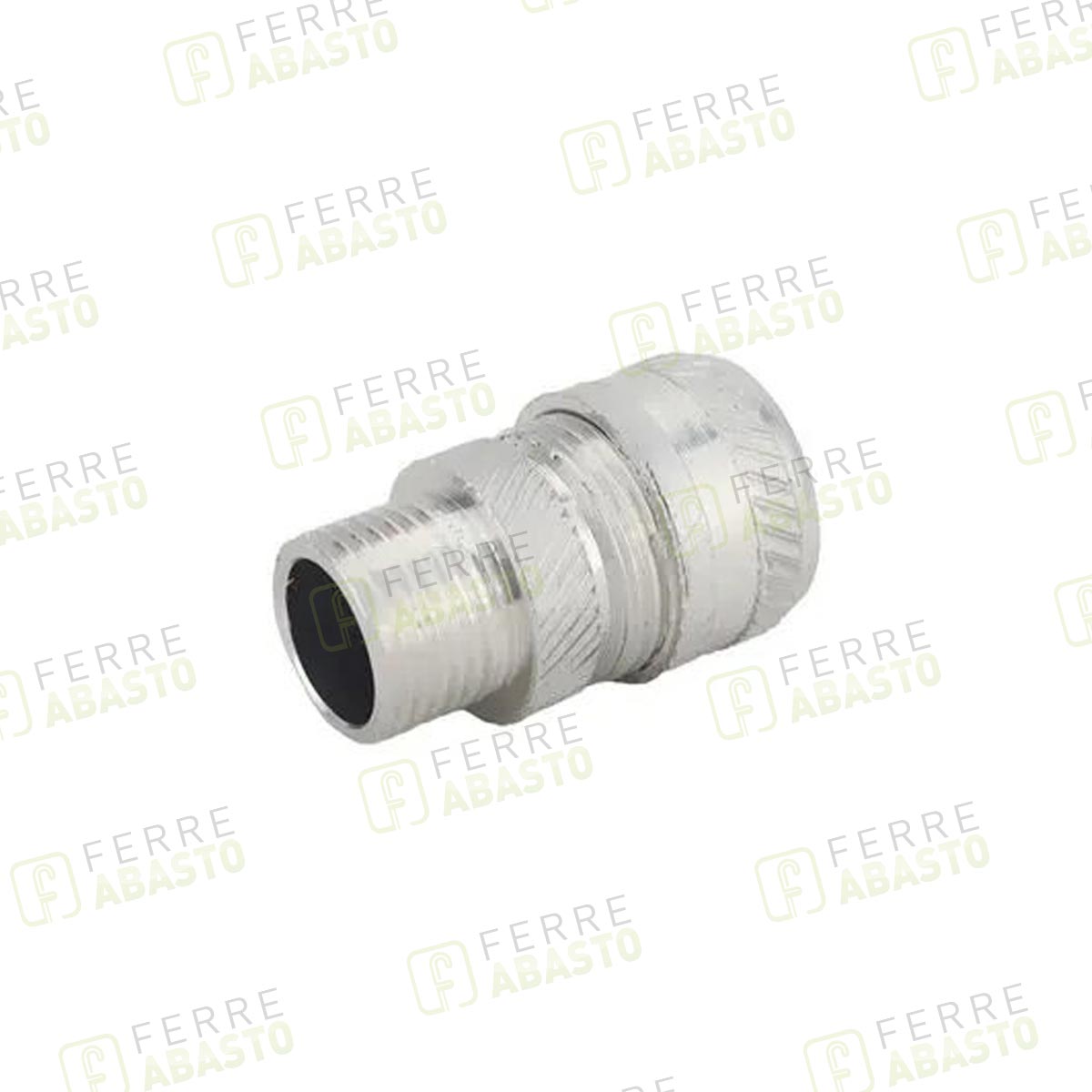 Conector Glandula Aluminio Macho 3/4" Entrada De Cable 1/4 A 3/8" Argos