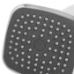 Regadera Cuadrada Con Brazo 4" Cuerpo ABS Acabado Cromado Roalflux